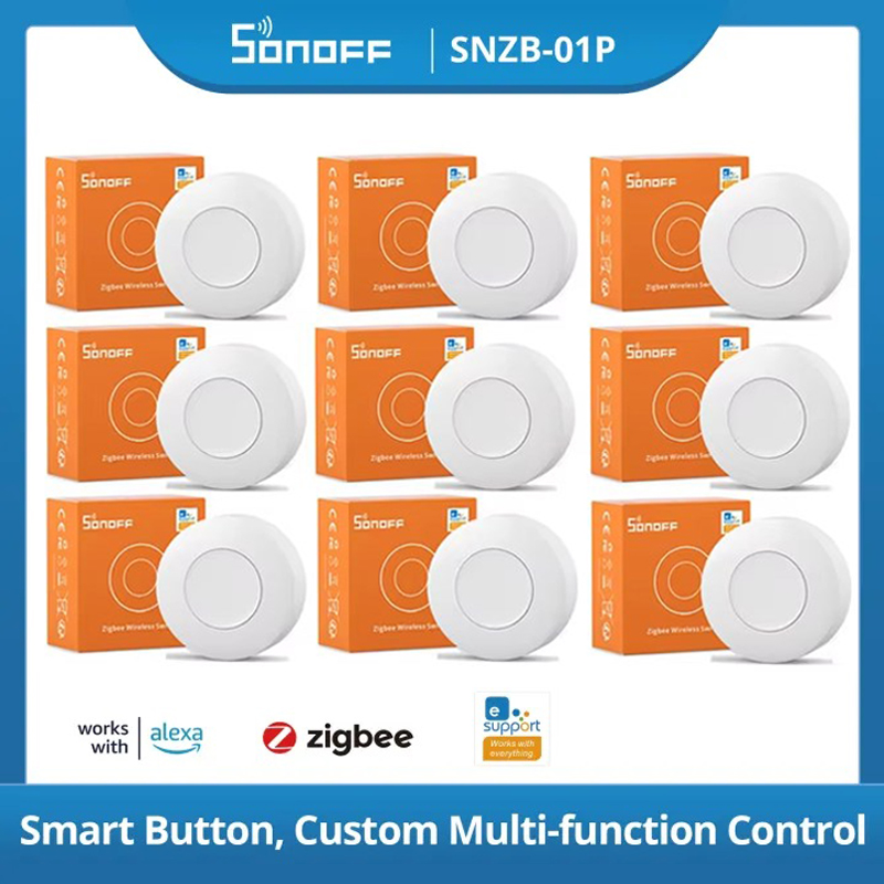 Sonoff - SONOFF Zigbee SNZB-01P Kablosuz Anahtar Düğmesi