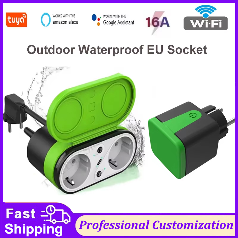 Smart Relay Tuya - Tuya EU 16A Wifi Akıllı Dış