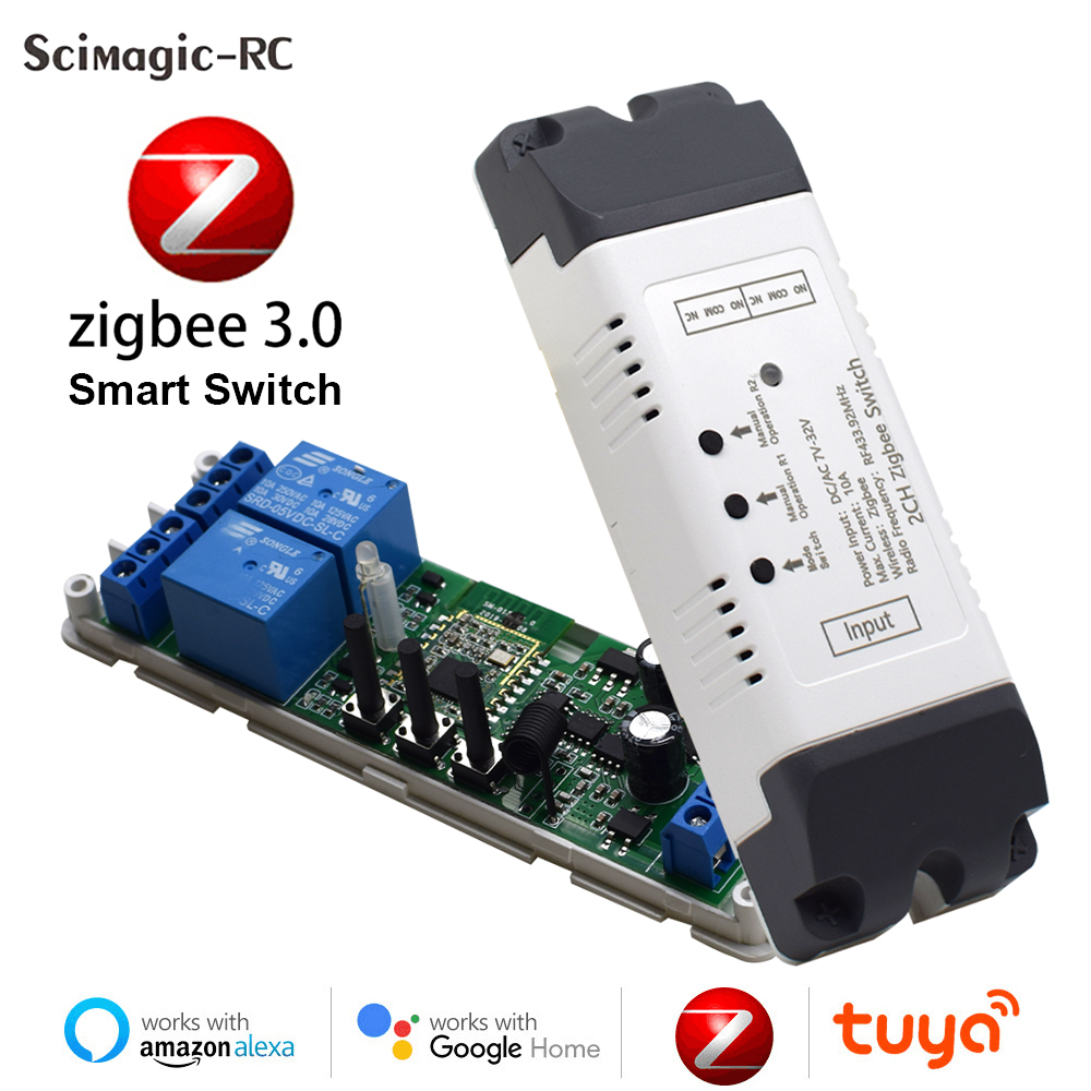 Tuya 4 Channel - Tuya Zigbee uzaktan kumanda akıllı Switch1ch