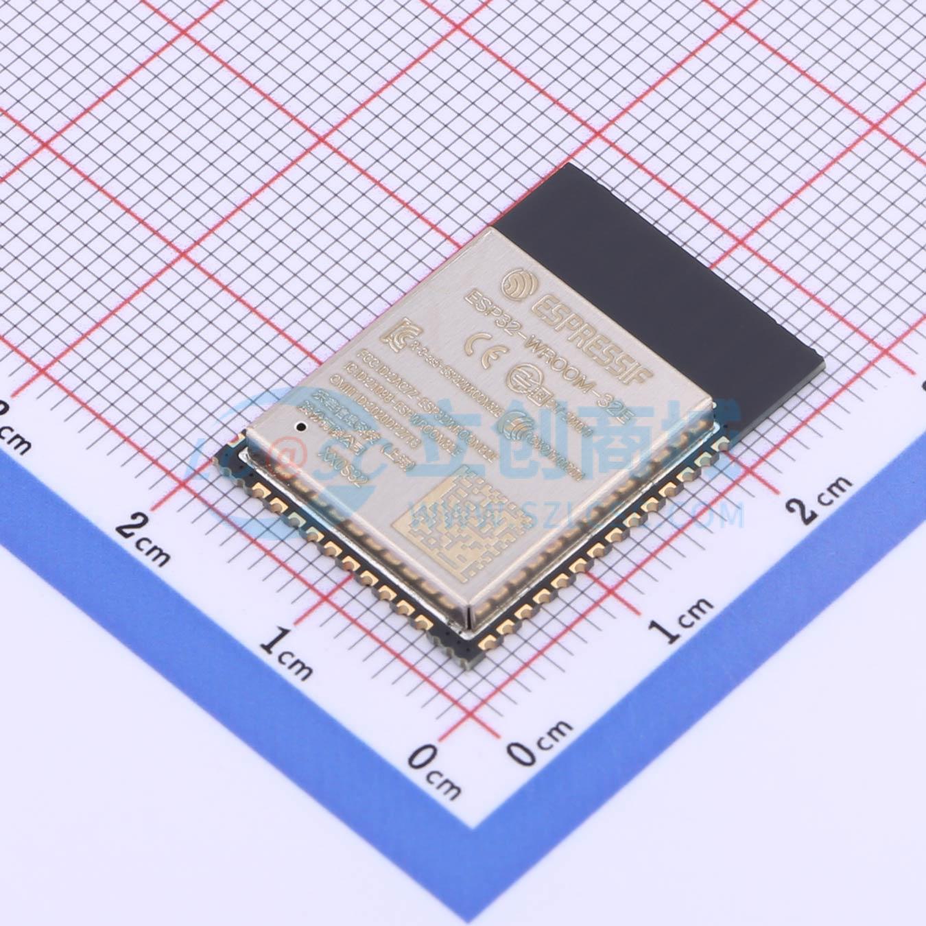 Smart Home Module Iot - 4 adet ESP32-WROOM-32E-H4 SMD 25.5x18mm ESP32-DOWD-V3