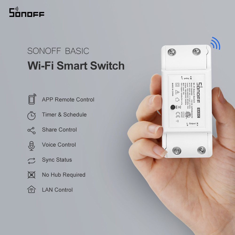 Itead SONOFF Temel R2 Mini DIY - Sonoff Mini R4 incelemesi ve fiyatı