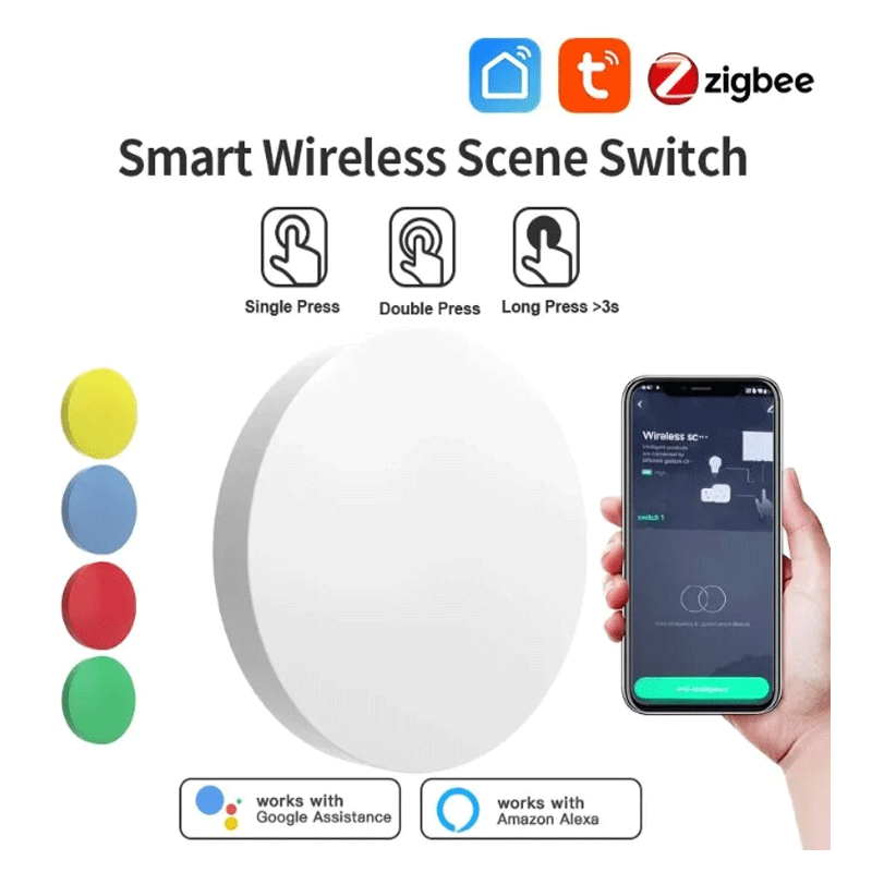Tuya ZigBee Akıllı Kablosuz Dü - Home Assistant Tuya incelemesi ve fiyatı