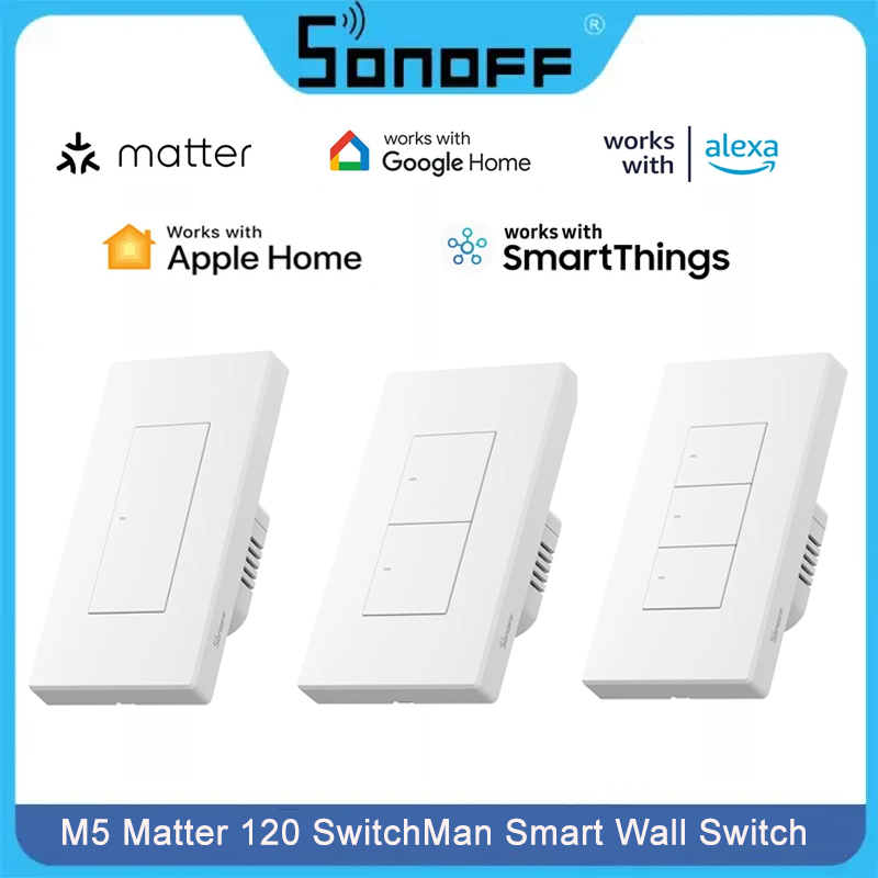 SONOFF M5 Matter Akıllı Duvar  - Sonoff incelemesi ve fiyatı