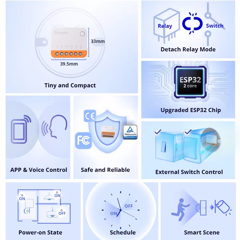 SONOFF Mini R4 Wifi Anahtar Mo - Sonoff Mini R4 incelemesi ve fiyatı