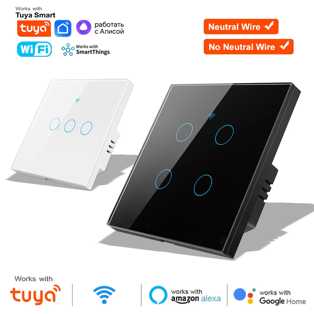 WiFi RF 433mhz Dokunmatik Duva - Smart Relay Tuya incelemesi ve fiyatı