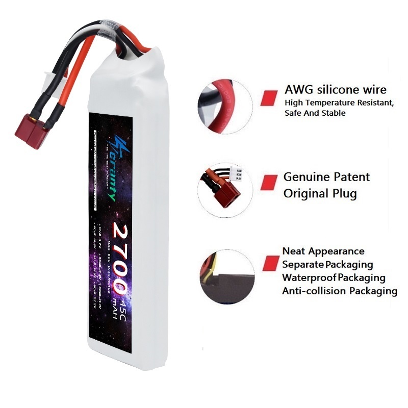 1/3 adet 2S 7.4V Lipo pil 2700 - Shelly Plug incelemesi ve fiyatı