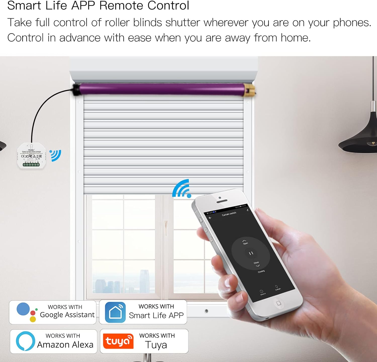 Tuya WiFi Zigbee3.0 Akıllı Per - Tuya 4 Channel incelemesi ve fiyatı
