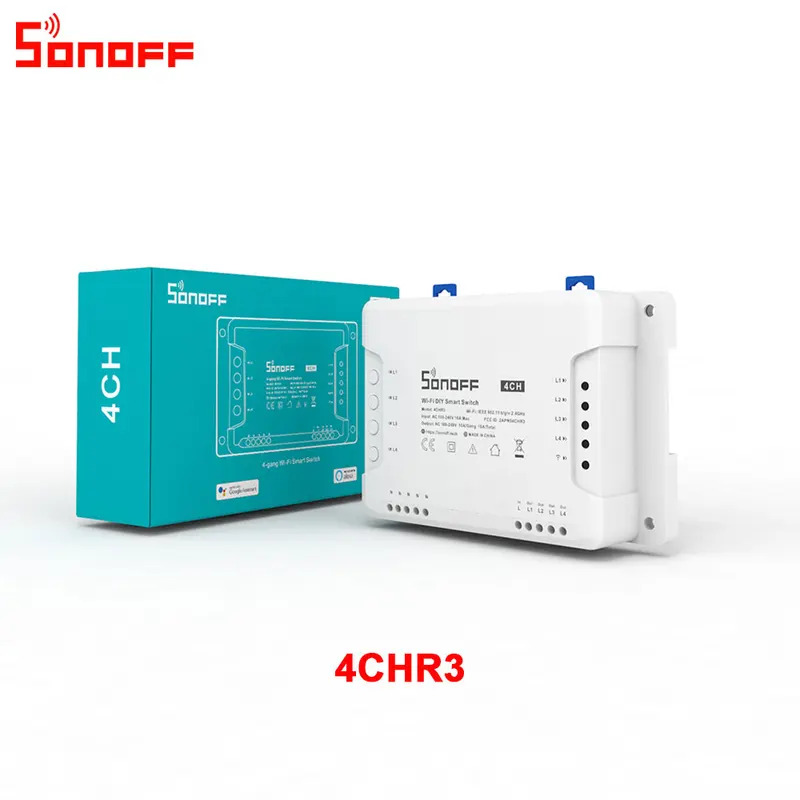 Sonoff 4CHR3 Akıllı Wifi Anaht - Sonoff incelemesi ve fiyatı