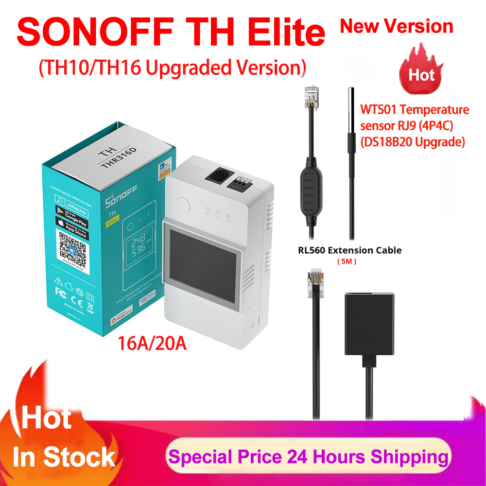 Sonoff TH Elite 16A 20A Wifi A - Sonoff Basic incelemesi ve fiyatı