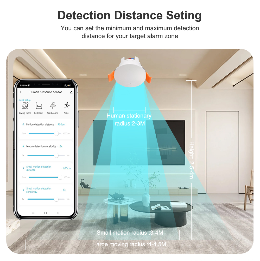 ZigBee MmWave Radar İnsan Varl - Tasmota incelemesi ve fiyatı